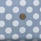 Preview: Hilco elastische Baumwolle Big 60s blau weiß Punkte